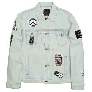 10 DEEP MEN BAD ACID DENIM JACKET (BLUE) 3XL